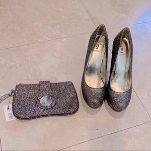 Bakers Multi Victoria G Pump and matching Wristlet